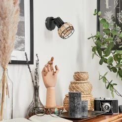 Hofstein Calamar Wandleuchte Schwarz, 1-flammig 23 Hofstein Calamar Wandleuchte Schwarz, 1-flammig -Wandleuchten Verkauf calamar wandleuchte h3579909 11