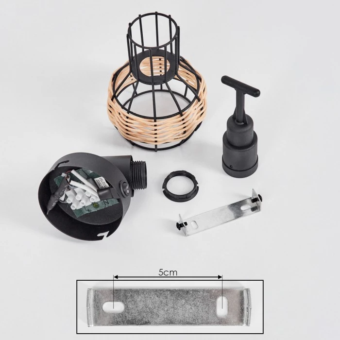 Hofstein Calamar Wandleuchte Schwarz, 1-flammig 5 Hofstein Calamar Wandleuchte Schwarz, 1-flammig - Image 5