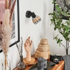 Hofstein Calamar Wandleuchte Schwarz, 1-flammig 21 Hofstein Calamar Wandleuchte Schwarz, 1-flammig -Wandleuchten Verkauf calamar wandleuchte h3579909 9