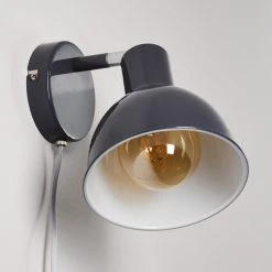 Hofstein Caney Wandleuchte Anthrazit, 1-flammig -Wandleuchten Verkauf caney wandleuchte h3316535 18