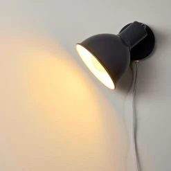 Hofstein Caney Wandleuchte Anthrazit, 1-flammig -Wandleuchten Verkauf caney wandleuchte h3316535 7