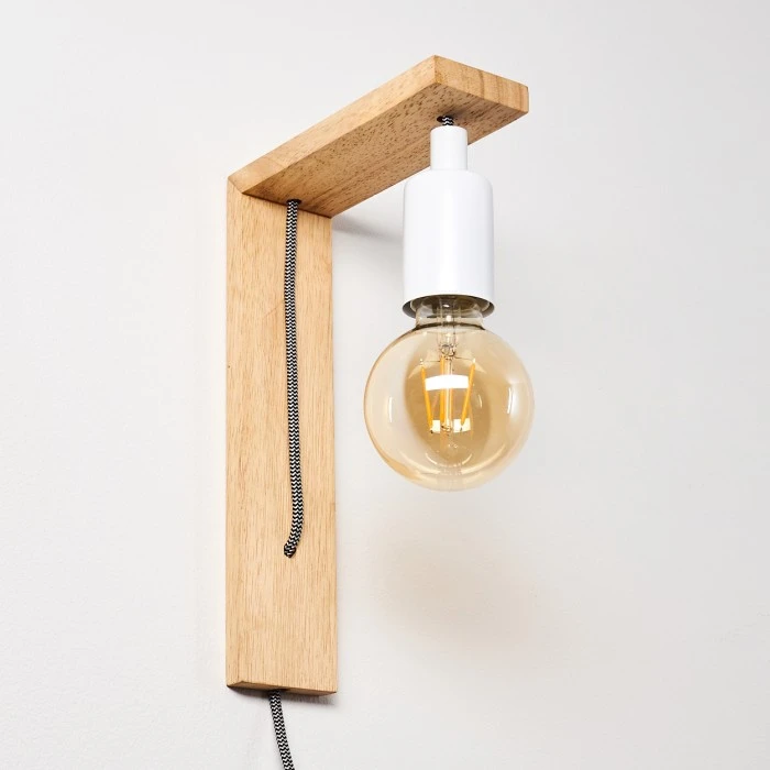 Hofstein Canoe Wandleuchte Holz hell, 1-flammig 16 Hofstein Canoe Wandleuchte Holz hell, 1-flammig - Image 16