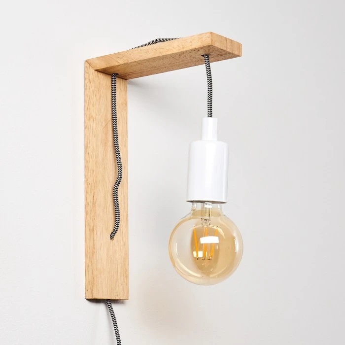 Hofstein Canoe Wandleuchte Holz hell, 1-flammig 17 Hofstein Canoe Wandleuchte Holz hell, 1-flammig - Image 17