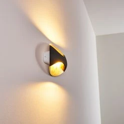 Hofstein Carmans Wandleuchte LED Weiß, 1-flammig -Wandleuchten Verkauf carmans wandleuchte h3313459 16