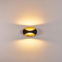 Hofstein Carmans Wandleuchte LED Weiß, 1-flammig -Wandleuchten Verkauf carmans wandleuchte h3313459 7