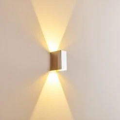 Hofstein Castel Wandleuchte LED Chrom, 1-flammig -Wandleuchten Verkauf castel wandleuchte h164816 8