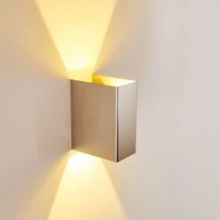 Hofstein Castel Wandleuchte LED Chrom, 1-flammig -Wandleuchten Verkauf castel wandleuchte h164816 9