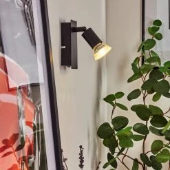 Hofstein Castillo Wandleuchte Schwarz, 1-flammig -Wandleuchten Verkauf castillo wandleuchte h3613238 6