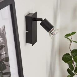 Hofstein Castillo Wandleuchte Schwarz, 1-flammig -Wandleuchten Verkauf castillo wandleuchte h3613238 9