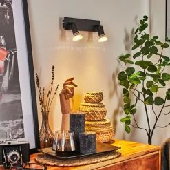 Hofstein Castillo Wandleuchte Schwarz, 2-flammig -Wandleuchten Verkauf castillo wandleuchte h3613290 8