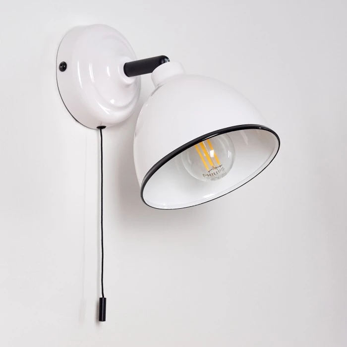 Hofstein Catharine Wandleuchte Weiß, 1-flammig 16 Hofstein Catharine Wandleuchte Weiß, 1-flammig - Image 16