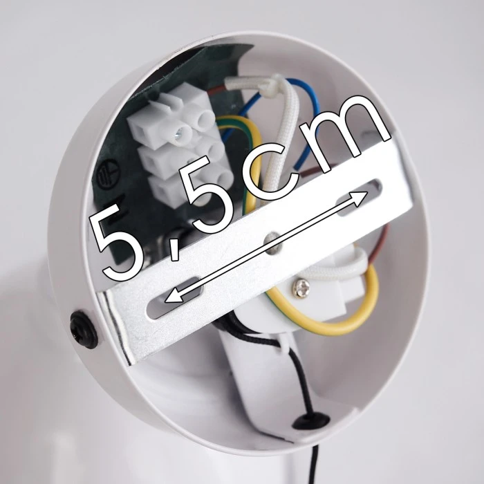 Hofstein Catharine Wandleuchte Weiß, 1-flammig 18 Hofstein Catharine Wandleuchte Weiß, 1-flammig - Image 18