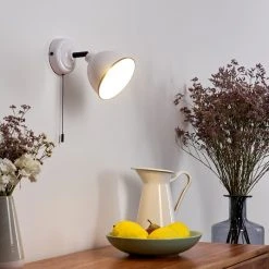 Hofstein Catharine Wandleuchte Weiß, 1-flammig 25 Hofstein Catharine Wandleuchte Weiß, 1-flammig -Wandleuchten Verkauf catharine wandleuchte h3385845 7