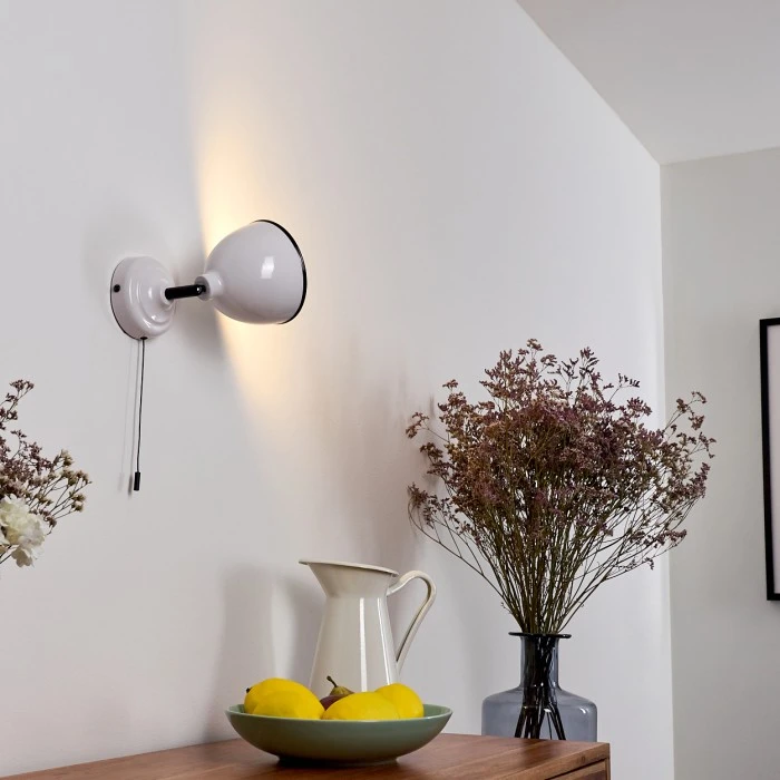 Hofstein Catharine Wandleuchte Weiß, 1-flammig 10 Hofstein Catharine Wandleuchte Weiß, 1-flammig - Image 10