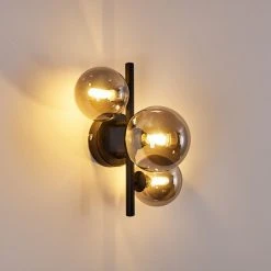 Hofstein Chariton Wandleuchte LED Schwarz, 3-flammig -Wandleuchten Verkauf chariton wandleuchte h3317815 11