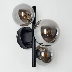 Hofstein Chariton Wandleuchte LED Schwarz, 3-flammig -Wandleuchten Verkauf chariton wandleuchte h3317815 15