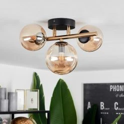 Hofstein Chehalis Wandleuchte LED Messing, Schwarz, 3-flammig -Wandleuchten Verkauf chehalis wandleuchte h3612859 10