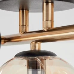 Hofstein Chehalis Wandleuchte LED Messing, Schwarz, 3-flammig -Wandleuchten Verkauf chehalis wandleuchte h3612859 5