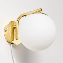 Hofstein Chemung Wandleuchte Messing, 1-flammig 32 Hofstein Chemung Wandleuchte Messing, 1-flammig -Wandleuchten Verkauf chemung wandleuchte h3316474 13