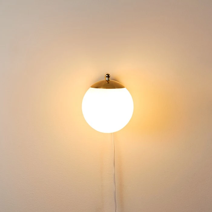 Hofstein Chemung Wandleuchte Messing, 1-flammig 8 Hofstein Chemung Wandleuchte Messing, 1-flammig - Image 8