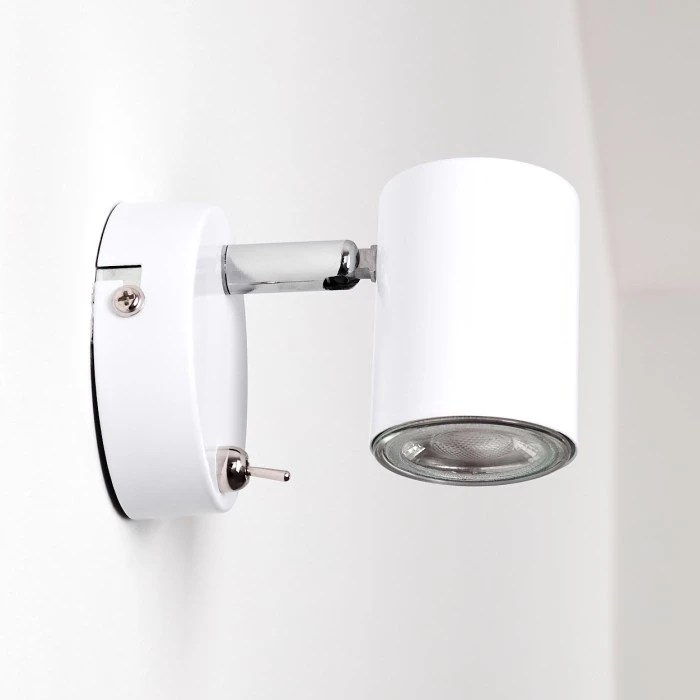 Hofstein Chennai Wandleuchte LED Chrom, Weiß, 1-flammig 8 Hofstein Chennai Wandleuchte LED Chrom, Weiß, 1-flammig - Image 8