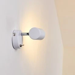 Hofstein Chennai Wandleuchte LED Chrom, Weiß, 1-flammig 26 Hofstein Chennai Wandleuchte LED Chrom, Weiß, 1-flammig -Wandleuchten Verkauf chennai wandleuchte h3319574 8