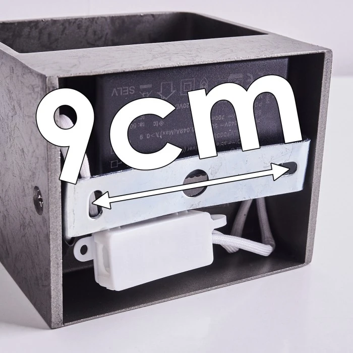 Hofstein Chuitna Wandleuchte LED Nickel-Matt, 1-flammig 22 Hofstein Chuitna Wandleuchte LED Nickel-Matt, 1-flammig - Image 22