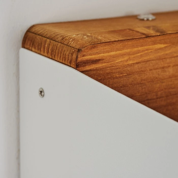 Hofstein Clarens Wandleuchte LED Braun, Weiß, 1-flammig 6 Hofstein Clarens Wandleuchte LED Braun, Weiß, 1-flammig - Image 6