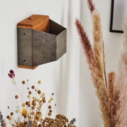 Hofstein Clarens Wandleuchte LED Braun, Weiß, 1-flammig -Wandleuchten Verkauf clarens wandleuchte h3447369 9