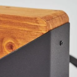 Hofstein Clarens Wandleuchte LED Schwarz, Naturfarben, 1-flammig -Wandleuchten Verkauf clarens wandleuchte h3562918 5