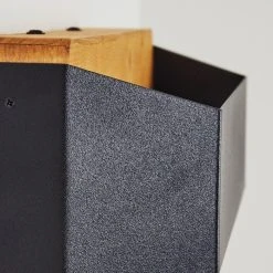 Hofstein Clarens Wandleuchte LED Schwarz, Naturfarben, 1-flammig 14 Hofstein Clarens Wandleuchte LED Schwarz, Naturfarben, 1-flammig -Wandleuchten Verkauf clarens wandleuchte h3562932 2