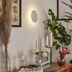 Hofstein Comallo Wandleuchte LED Weiß, 1-flammig -Wandleuchten Verkauf comallo wandleuchte h3570111 10