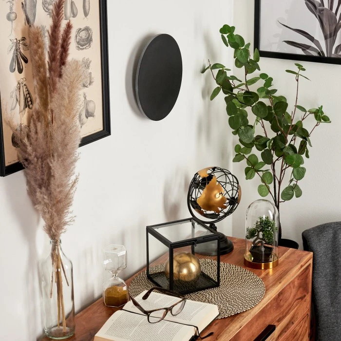 Hofstein Comallo Wandleuchte LED Schwarz, Weiß, 1-flammig 12 Hofstein Comallo Wandleuchte LED Schwarz, Weiß, 1-flammig - Image 12