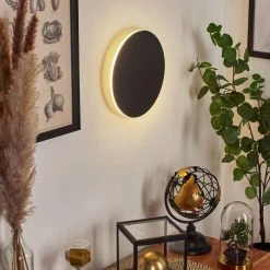 Hofstein Comallo Wandleuchte LED Schwarz, Weiß, 1-flammig 18 Hofstein Comallo Wandleuchte LED Schwarz, Weiß, 1-flammig -Wandleuchten Verkauf comallo wandleuchte h3570135 6