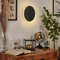 Hofstein Comallo Wandleuchte LED Schwarz, Weiß, 1-flammig 20 Hofstein Comallo Wandleuchte LED Schwarz, Weiß, 1-flammig -Wandleuchten Verkauf comallo wandleuchte h3570135 8