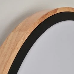 Hofstein Corinto Wandleuchte LED Schwarz, Naturfarben, 1-flammig -Wandleuchten Verkauf corinto wandleuchte h3459416 2