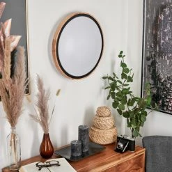 Hofstein Corinto Wandleuchte LED Schwarz, Naturfarben, 1-flammig -Wandleuchten Verkauf corinto wandleuchte h3459416 4