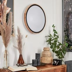 Hofstein Corinto Wandleuchte LED Schwarz, Naturfarben, 1-flammig -Wandleuchten Verkauf corinto wandleuchte h3459416 9