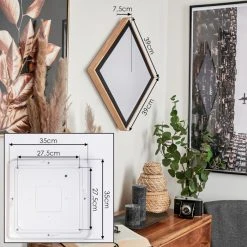 Hofstein Corinto Wandleuchte LED Schwarz, Naturfarben, 1-flammig -Wandleuchten Verkauf corinto wandleuchte h3570586 3