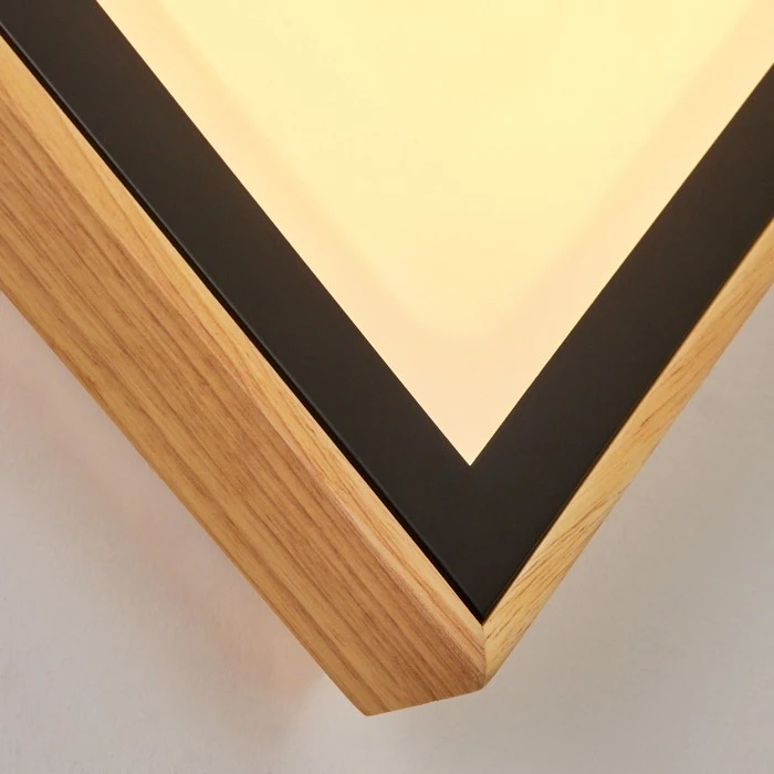 Hofstein Corinto Wandleuchte LED Schwarz, Naturfarben, 1-flammig 6 Hofstein Corinto Wandleuchte LED Schwarz, Naturfarben, 1-flammig - Image 6