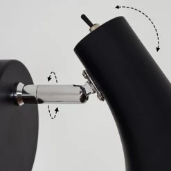 Hofstein Corralcay Wandleuchte Chrom, Schwarz, 1-flammig 15 Hofstein Corralcay Wandleuchte Chrom, Schwarz, 1-flammig -Wandleuchten Verkauf corralcay wandleuchte h3414316 5