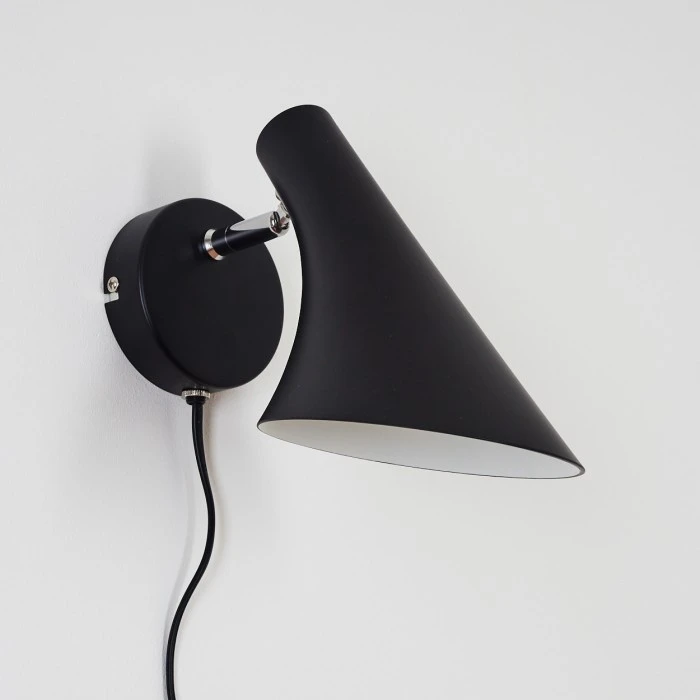 Hofstein Corralcay Wandleuchte Chrom, Schwarz, 1-flammig 8 Hofstein Corralcay Wandleuchte Chrom, Schwarz, 1-flammig - Image 8