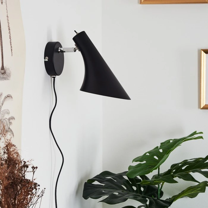 Hofstein Corralcay Wandleuchte Chrom, Schwarz, 1-flammig 10 Hofstein Corralcay Wandleuchte Chrom, Schwarz, 1-flammig - Image 10