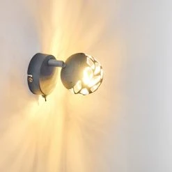 Hofstein Covane Wandleuchte LED Grau, 1-flammig -Wandleuchten Verkauf covane wandleuchte h3226216 do1 6