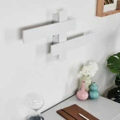 Hofstein Cuchara Wandleuchte LED Weiß, 2-flammig -Wandleuchten Verkauf cuchara wandleuchte h3426388 11