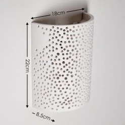 Hofstein Cusco Wandleuchte Weiß, 1-flammig -Wandleuchten Verkauf cusco wandleuchte h3266427 do4 1