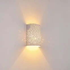 Hofstein Cusco Wandleuchte Weiß, 1-flammig -Wandleuchten Verkauf cusco wandleuchte h3266427 do4 10