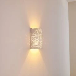 Hofstein Cusco Wandleuchte Weiß, 1-flammig -Wandleuchten Verkauf cusco wandleuchte h3266427 do4 19