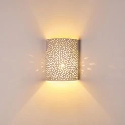 Hofstein Cusco Wandleuchte Weiß, 1-flammig -Wandleuchten Verkauf cusco wandleuchte h3266427 do4 6