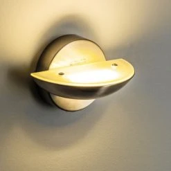 Hofstein Dominical Wandleuchte LED Nickel-Matt, 2-flammig 25 Hofstein Dominical Wandleuchte LED Nickel-Matt, 2-flammig -Wandleuchten Verkauf dominical wandleuchte h3001851 11